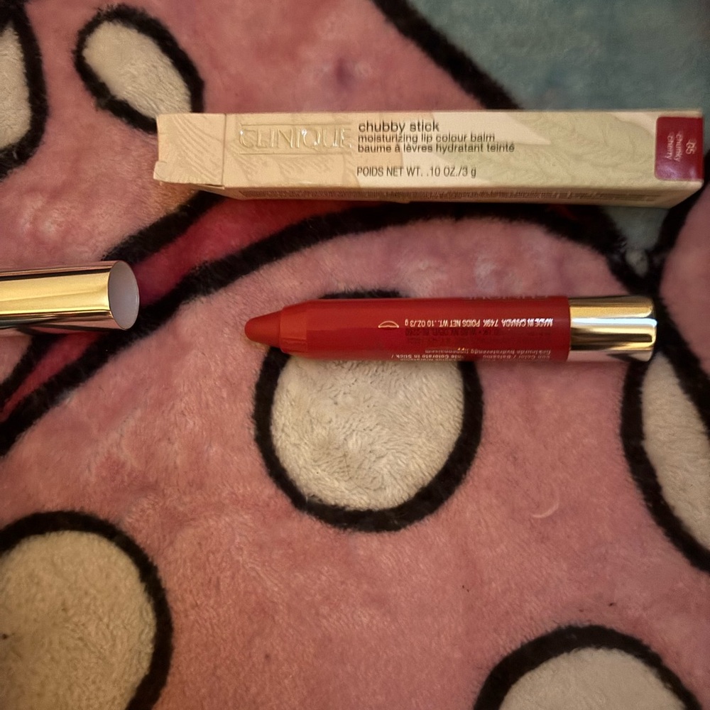 Clinique Chubby Stick Lip Balm - Vibrant Red